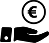 Bæredygtige bundlinjer bliver understøttet af bæredygtige processer og projekter. Her symbol for bæredygtige bundlinjer.
